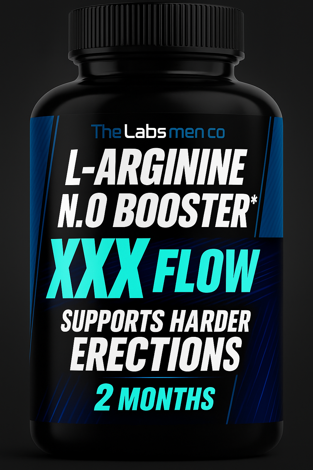 XXX Flow – Nitric Oxide Booster for Harder Erections (2-Month Supply 120 Capsules)